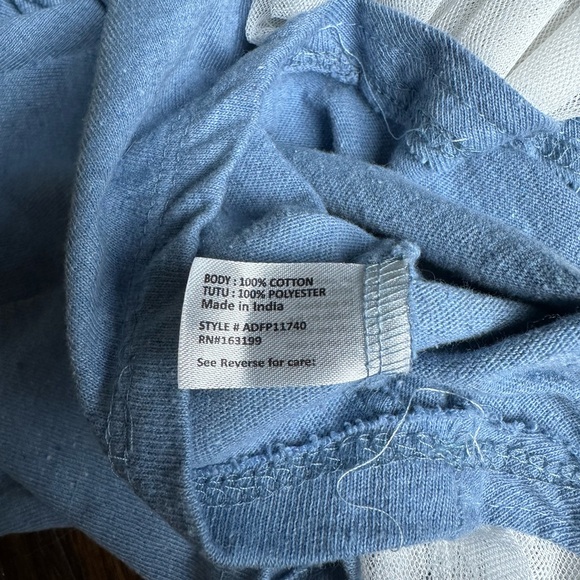 Dog Dress Blue Large - Picture 5 of 6